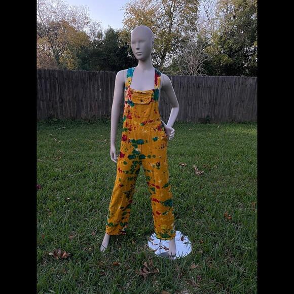Handmade Beautiful tie dye jumpsuit - Picture 4 of 12